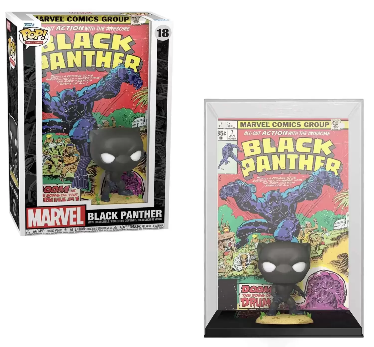 POP! Comic Covers - Marvel Comics Cover - Black Panther