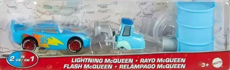 Disney • Pixar Cars • Color Changers • 2 in 1 • Lightning/Rayo/Flash McQueen