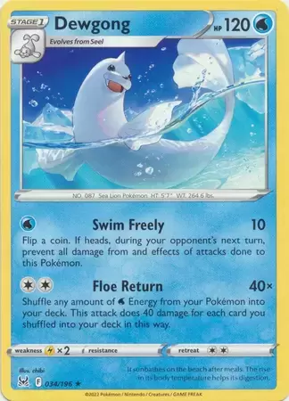 Lost Origin - Dewgong