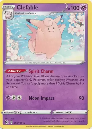 Lost Origin - Clefable