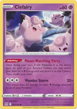Lost Origin - Clefairy