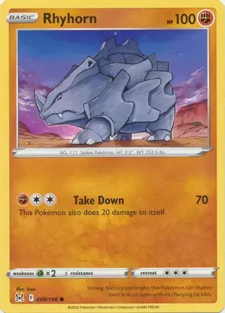 Lost Origin - Rhyhorn