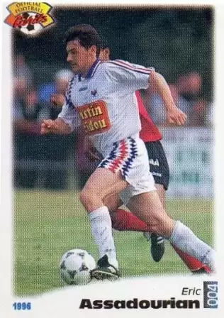 Panini U.N.F.P. Football Cards 1995-1996 - Eric Assadourian - Lyon