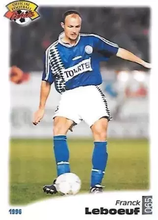Panini U.N.F.P. Football Cards 1995-1996 - Frank Leboeuf - Strasbourg