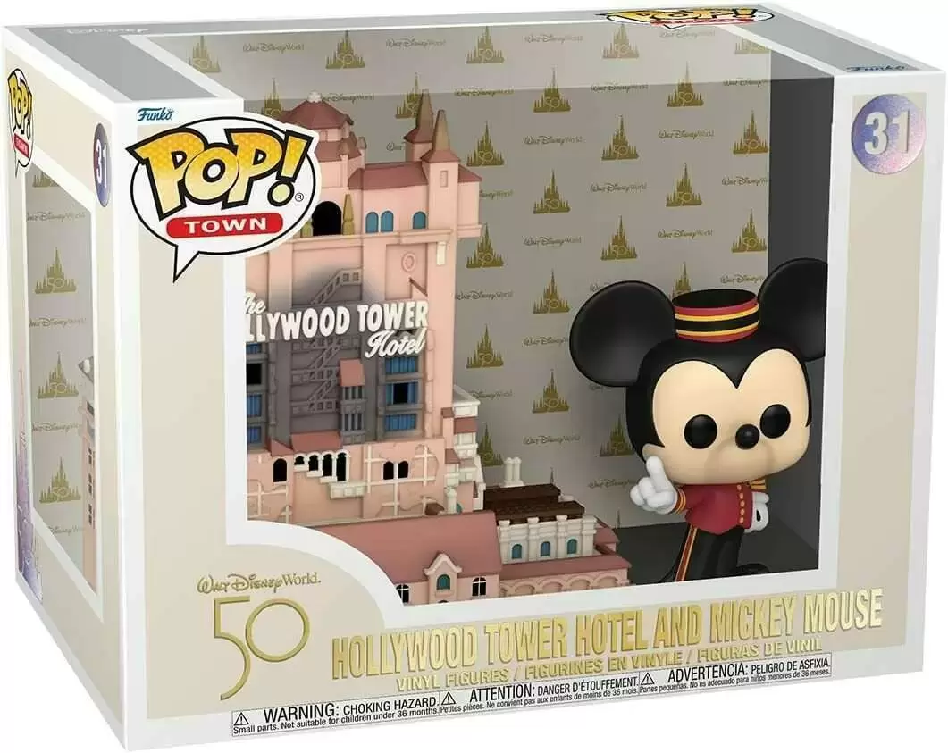 POP! Town - Hollywood Tower Hotel and Mickey Mouse