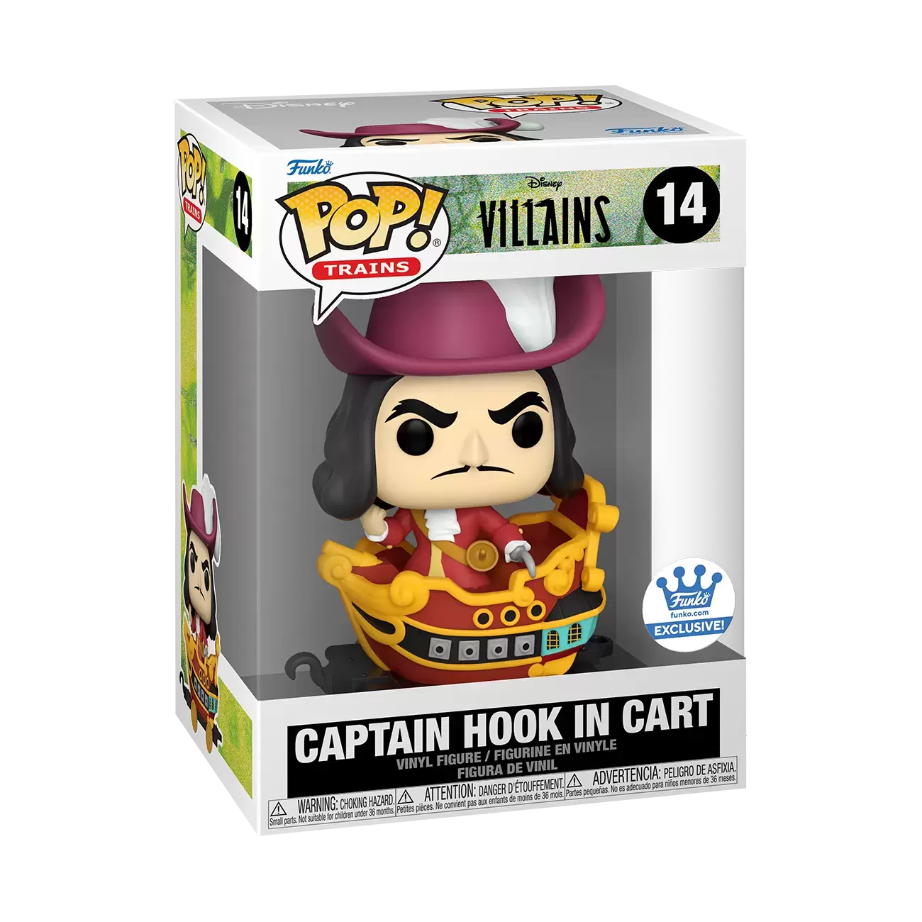 POP! Trains - Disney Villains - Captain Hook