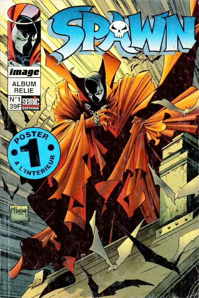 Spawn (semic) - Album relié N°1 (du n°1 au n°4)