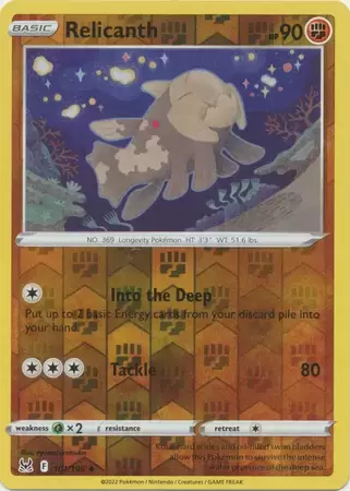 Lost Origin - Relicanth Reverse
