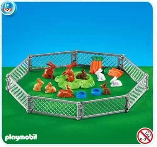 Playmobil Farmers - Rabbit Pen