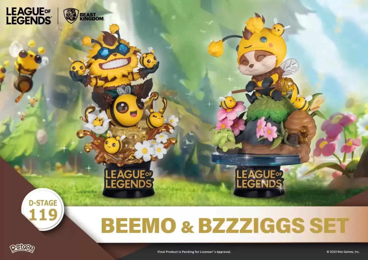 D-Stage - League of Legends : Beemo & BZZZiggs Set
