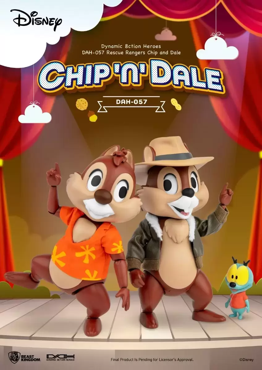 Dynamic 8ction Heroes (DAH) - Rescue Rangers - Chip \'n\' Dale