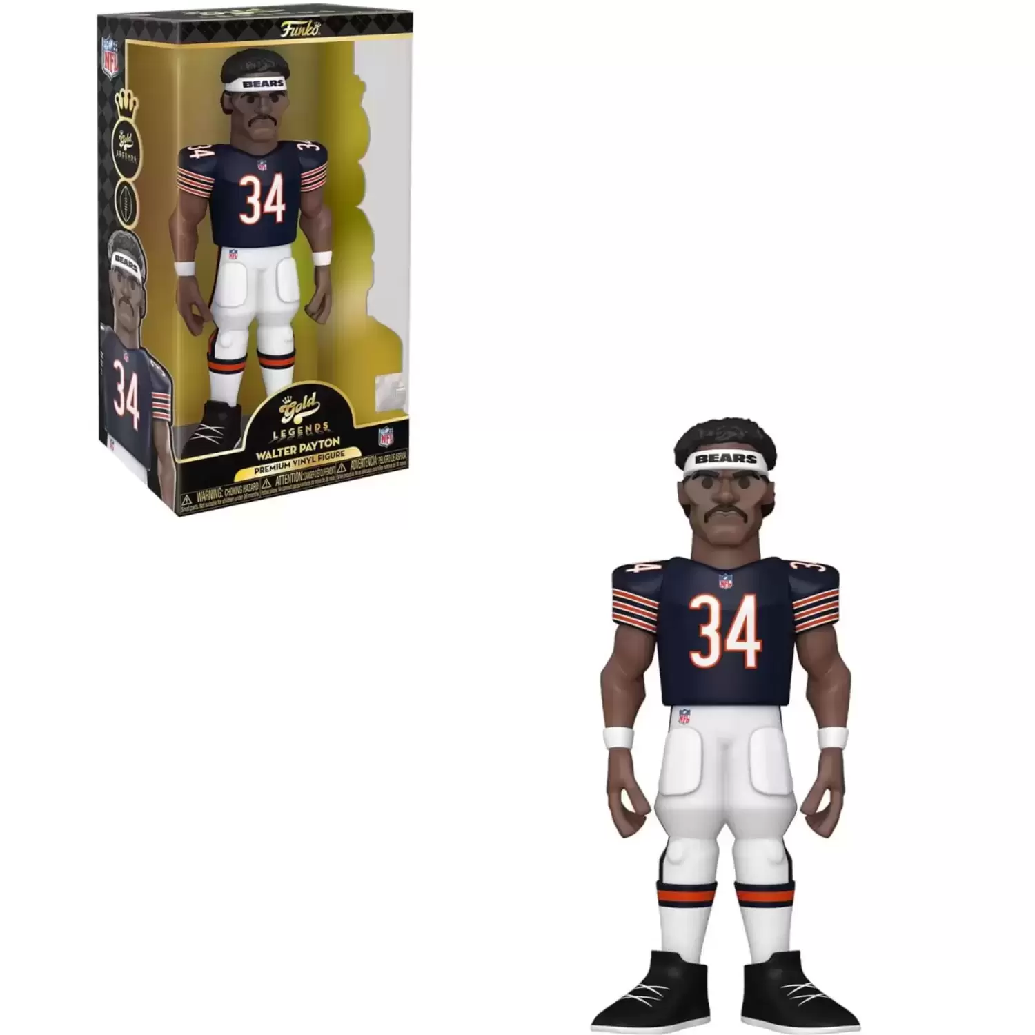 NFL - Chicago Bears - Walter Payton (12'') - Funko Gold action figure