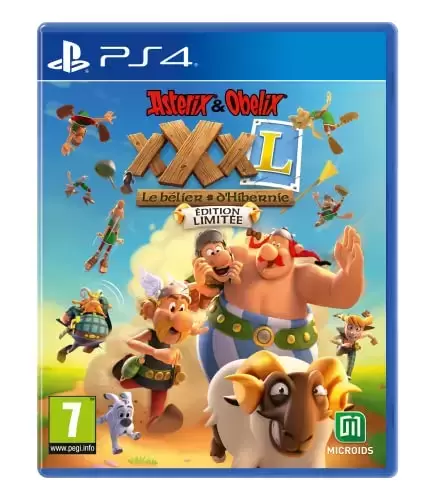 Jeux PS4 - Asterix & Obelix XXXL - Le Bélier d\'Hibernie Edition Limitée