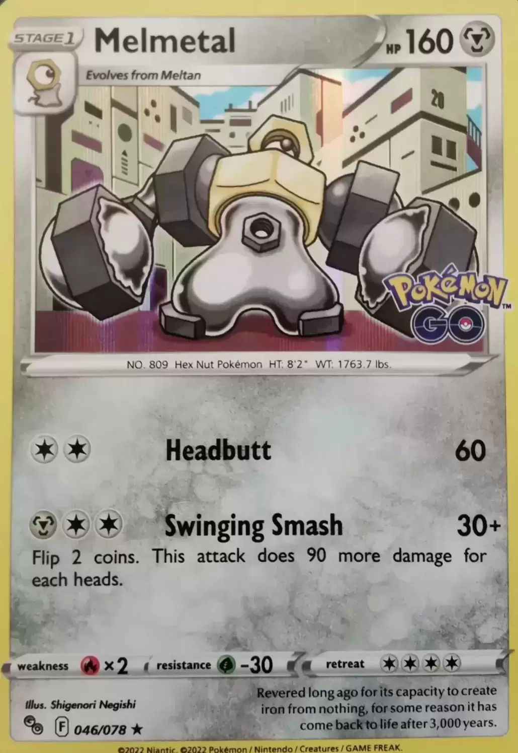 Pokémon TCG - Pokémon GO Set Preview: Melmetal V