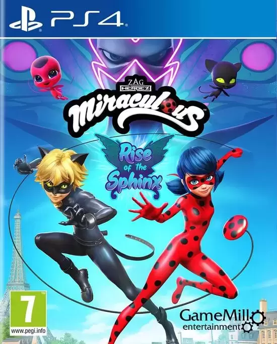 Jeux PS4 - Miraculous Rise Of The Sphinx