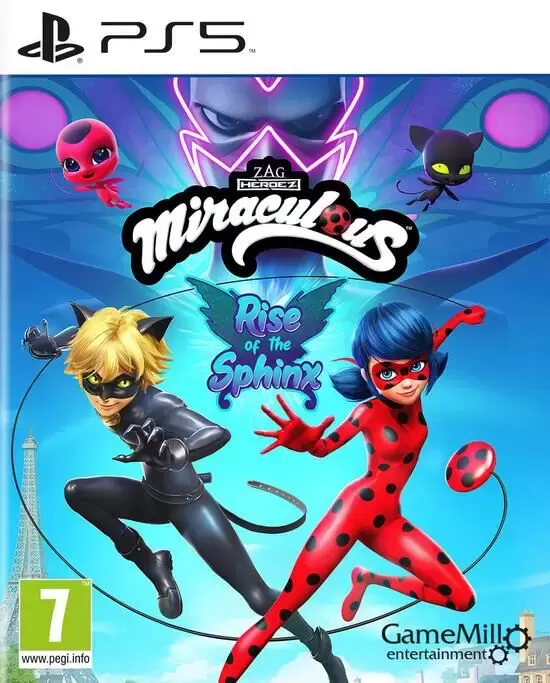 Jeux PS5 - Miraculous Rise Of The Sphinx