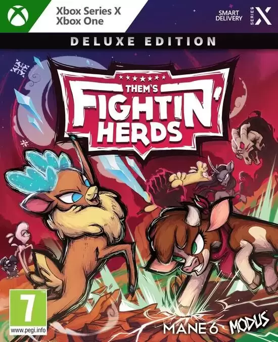Jeux XBOX One - Them\'s Fightin\' Herds Deluxe Edition