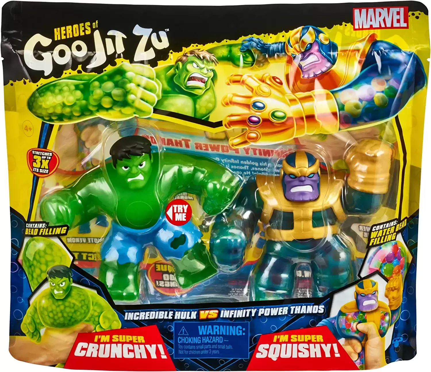 Heroes of Goo Jit Zu - Marvel - Thanos Vs Hulk