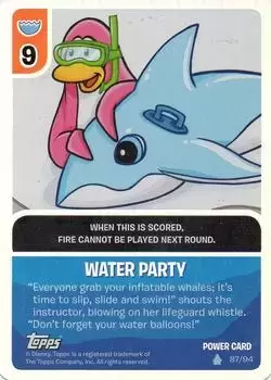 Topps Club Penguin Jitsu Water Cards - 2008