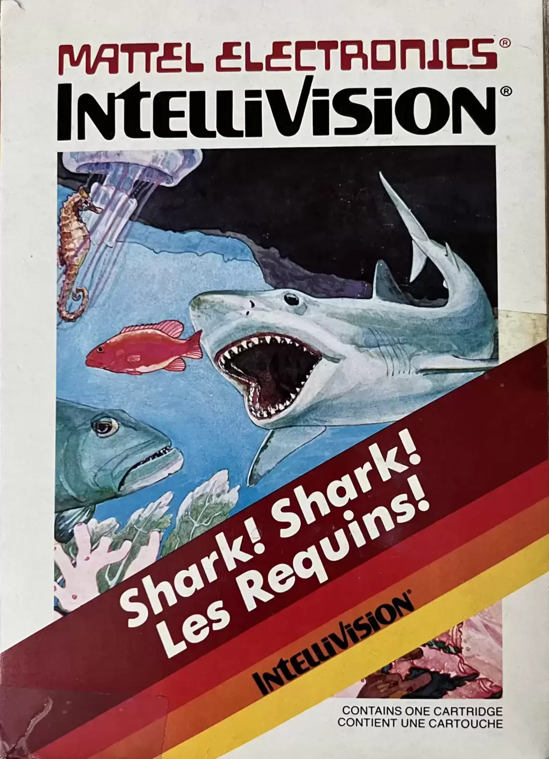 IntelliVision Games - Shark! Shark!