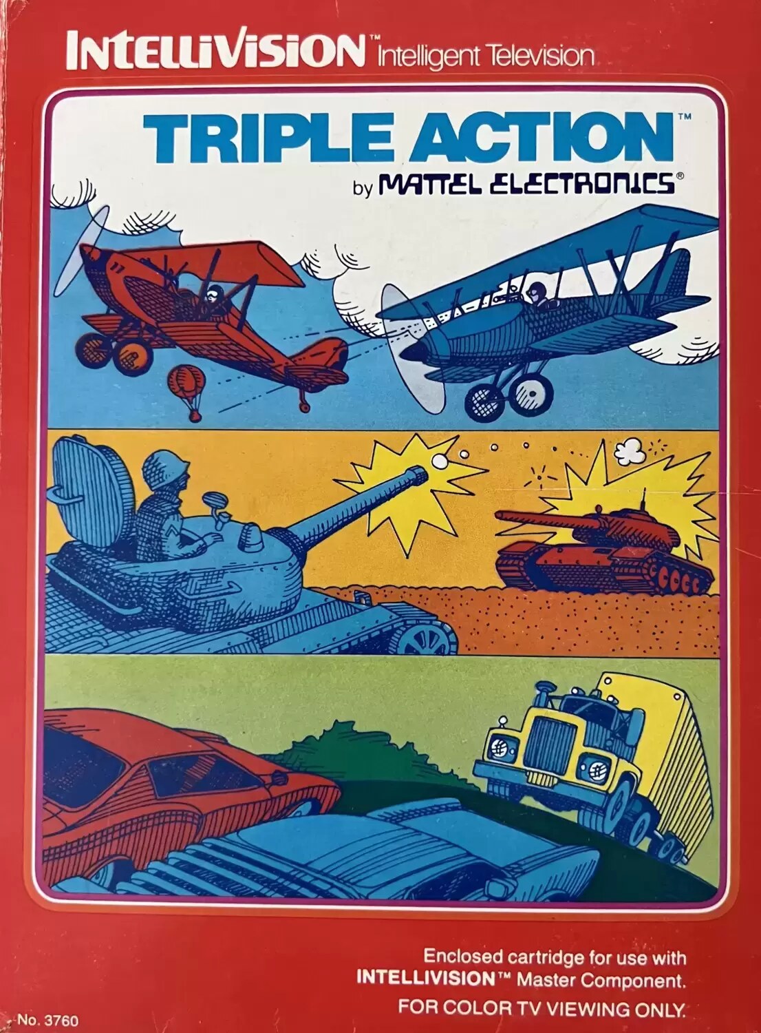 IntelliVision Games - Triple Action