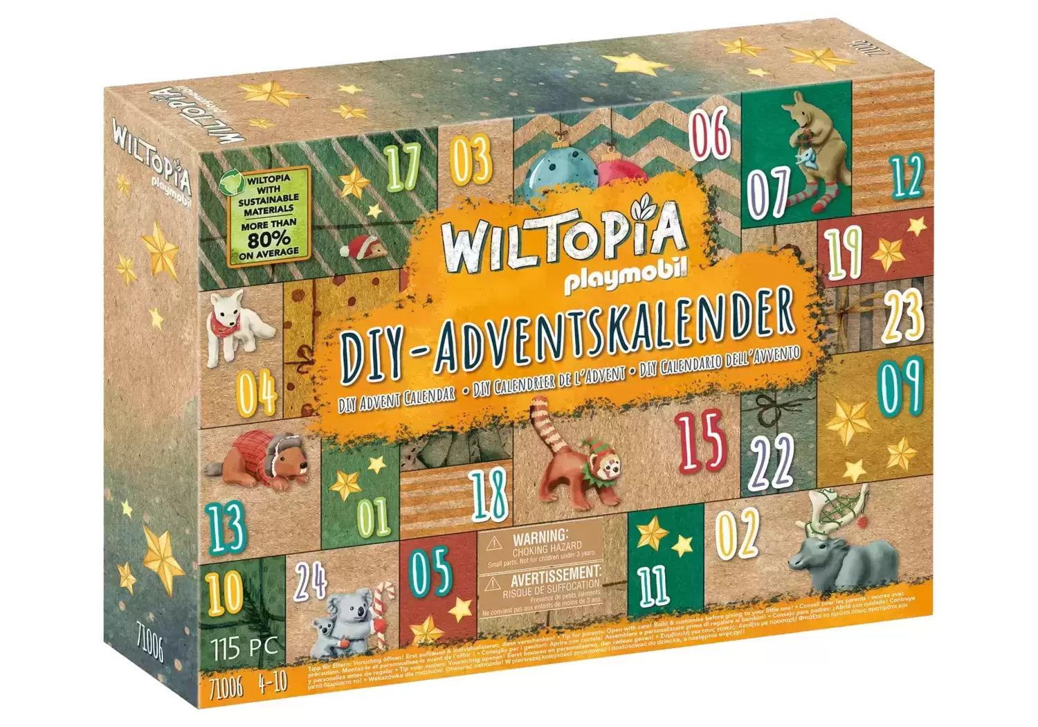 Playmobil advent calendars - Wiltopia - DIY Advent Calendar: Animal Trip around the World