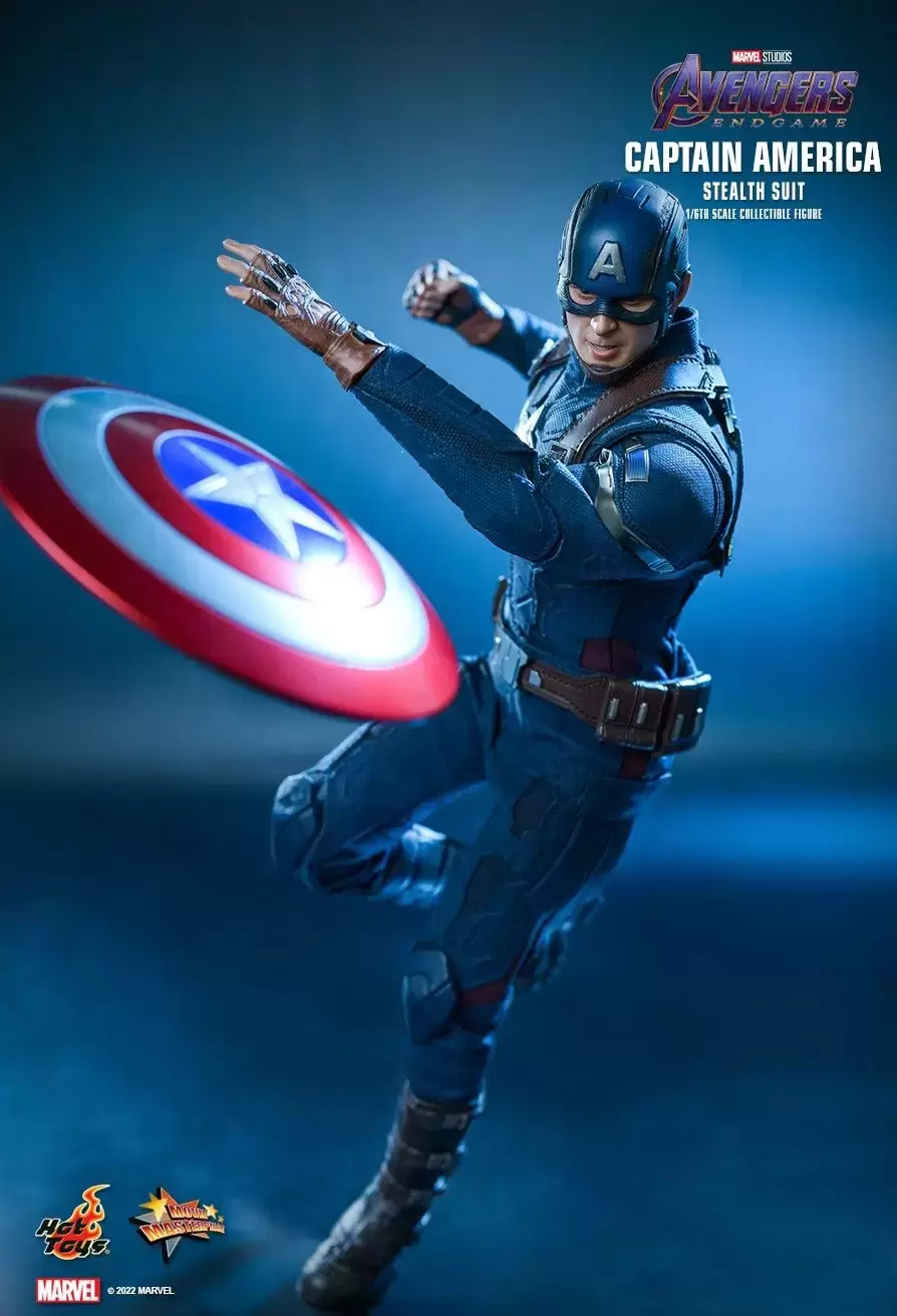 Movie Masterpiece Series - Avengers: Endgame - Captain America (Stealth Suit)