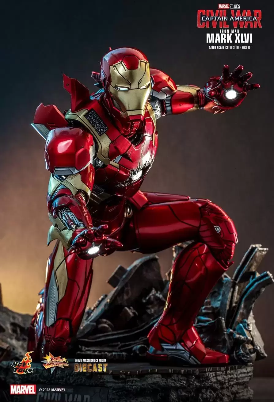 Movie Masterpiece Series - Captain America: Civil War - Iron Man Mark XLVI