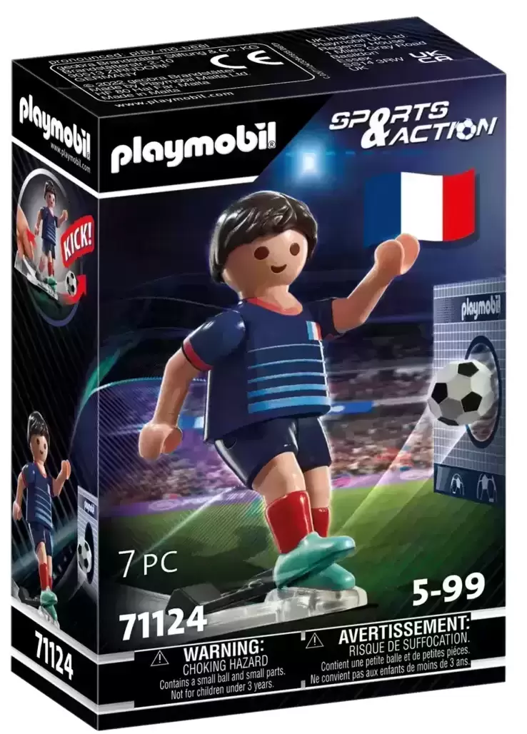 Playmobil Soccer - Soccer Player - France B