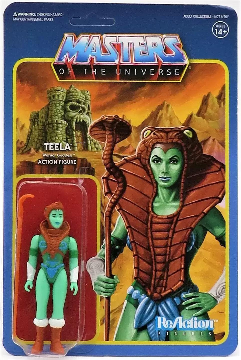 Super7 - Masters of the Universe - Reaction - Teela (Snake Goddess)