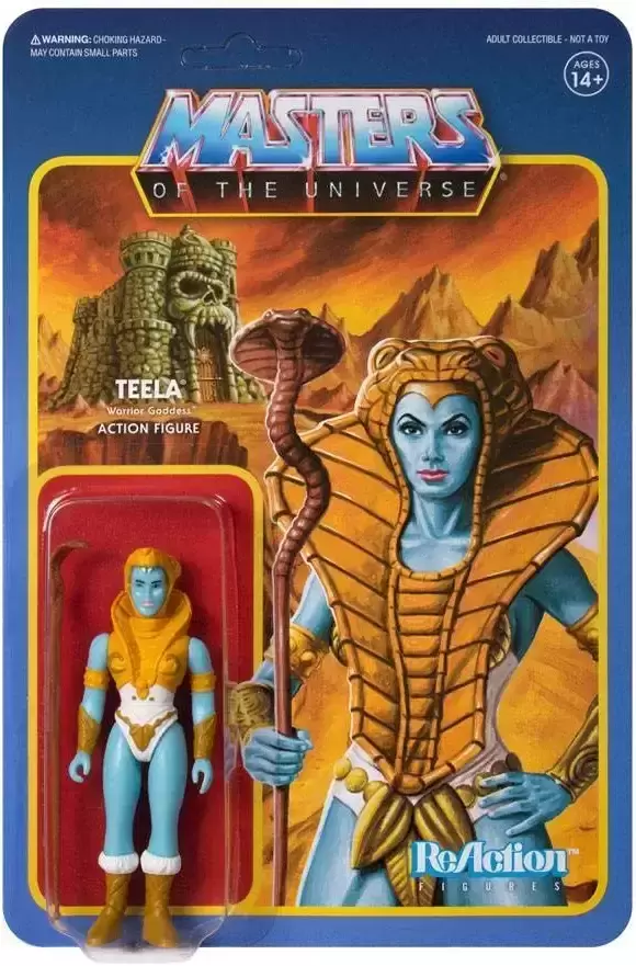 Super7 - Masters of the Universe - Reaction - Teela (Shiva Colors)