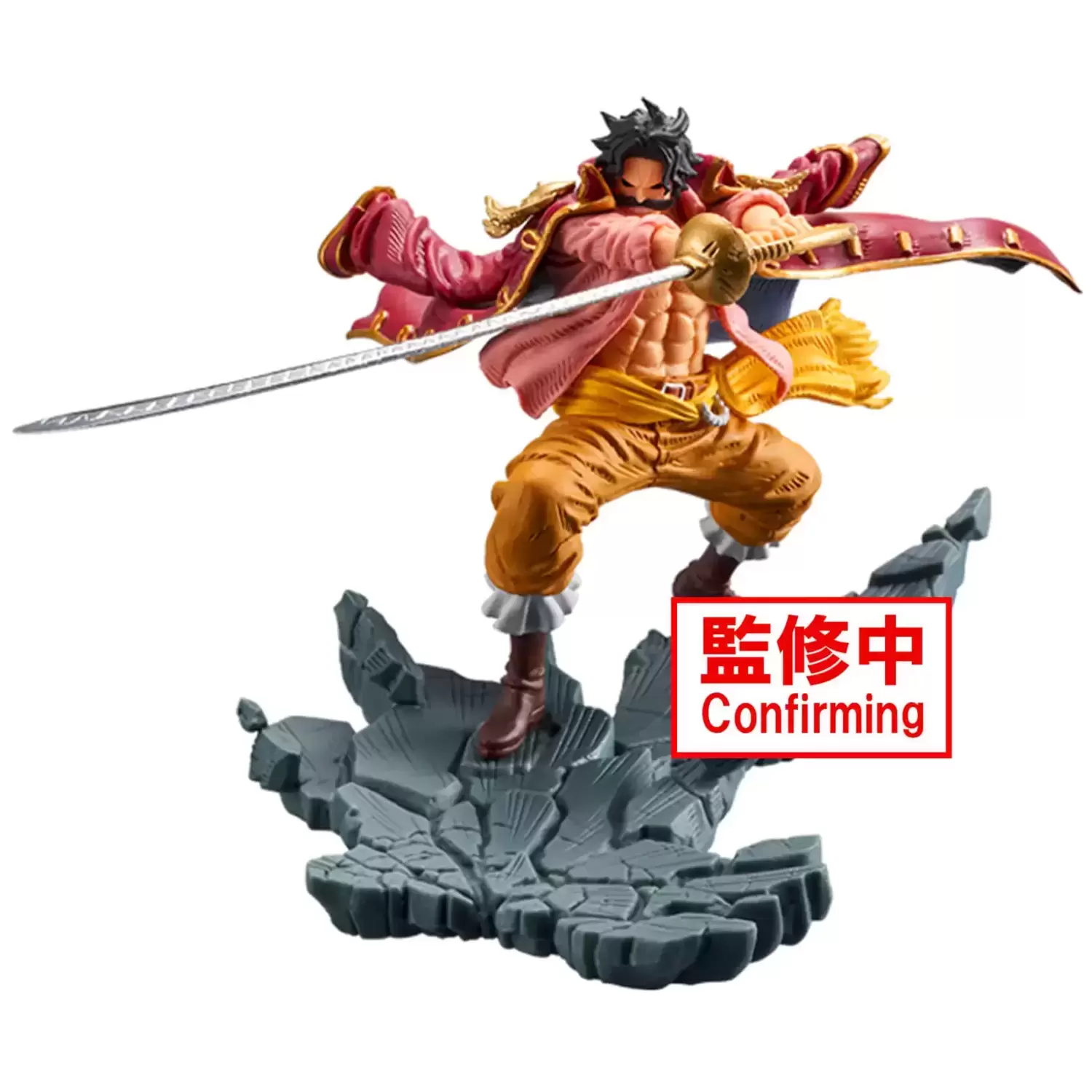 One Piece Banpresto - Gol D. Roger - One Piece Manhood Special