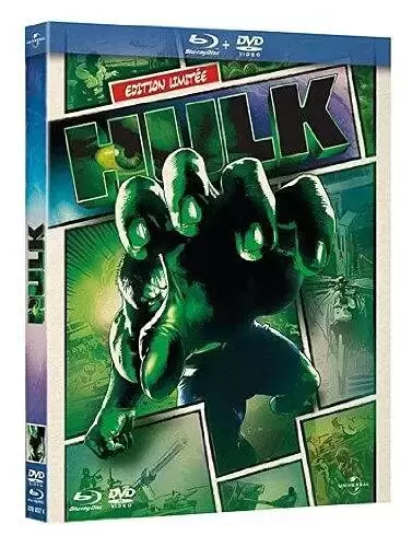 Films MARVEL - Hulk [Édition Comic Book-Blu-Ray + DVD]