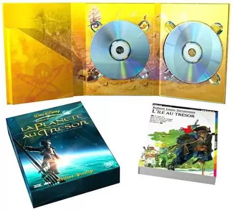 Les grands classiques de Disney en DVD - La Planète au trésor, Un Nouvel Univers [Édition Prestige]