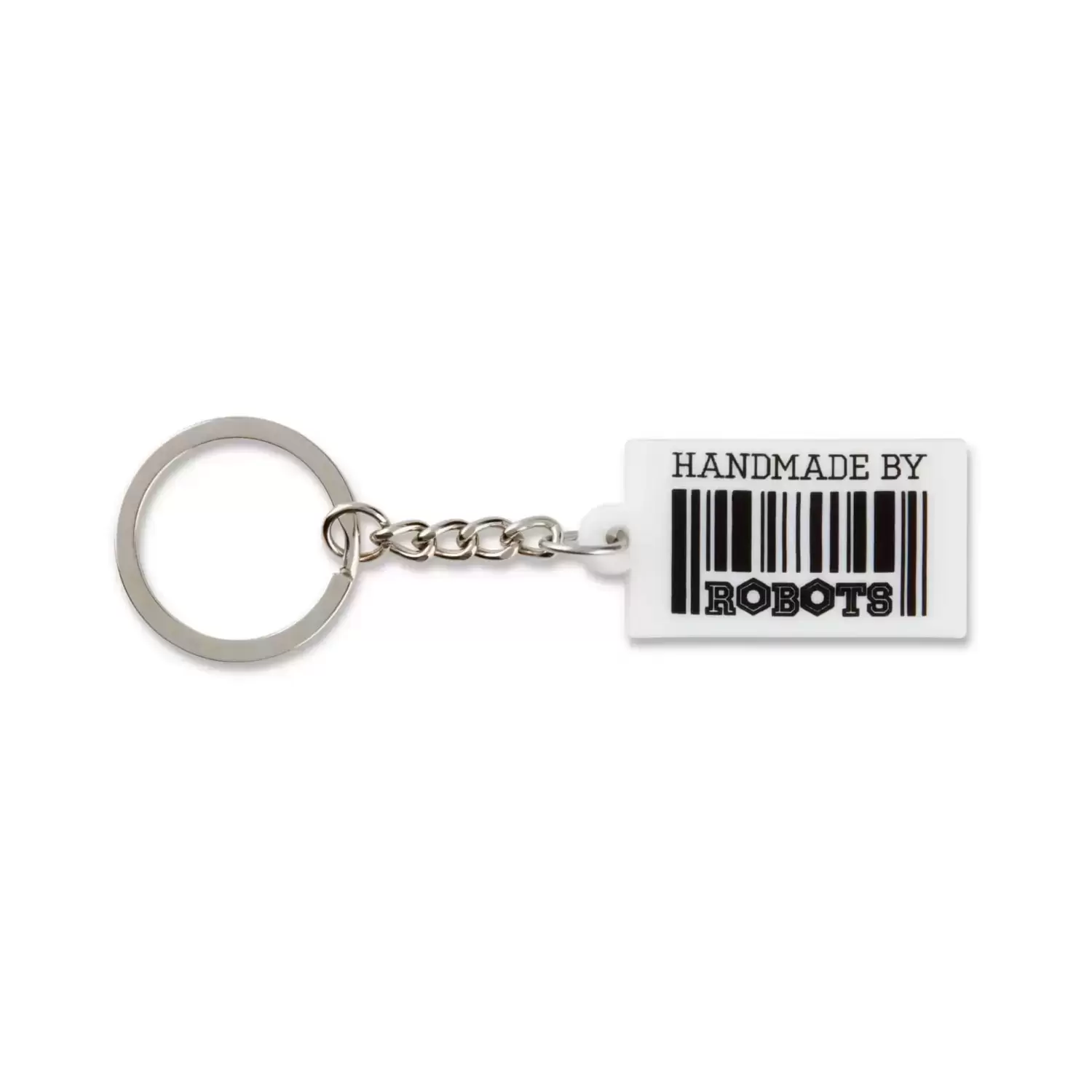 Handmade By Robots - Handmade by Robots Barcode Tag Keychain