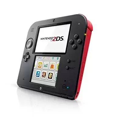 Nintendo 2DS Stuff - 2Ds Black and Red