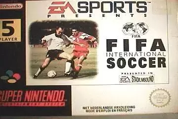 Super Famicom Games - Fifa International Soccer