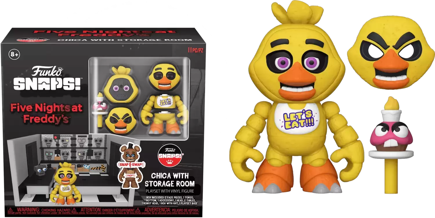 Five Nights at Freddy's - Chica With Storage Room - Funko Snaps! action  figure