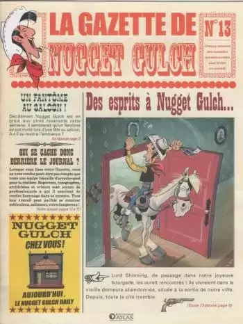 Lucky Luke - La gazette de Nugget Gulch - Des esprits à Nugget Gulch....