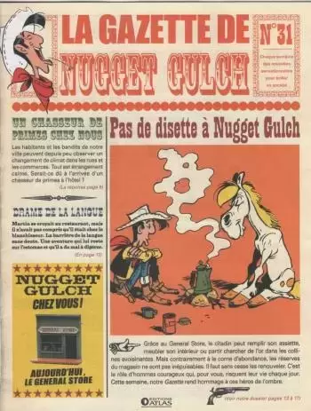 Lucky Luke - La gazette de Nugget Gulch - Pas de disette à Nugget Gulch