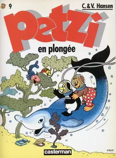 Petzi - 2ème Série - Petzi en plongée