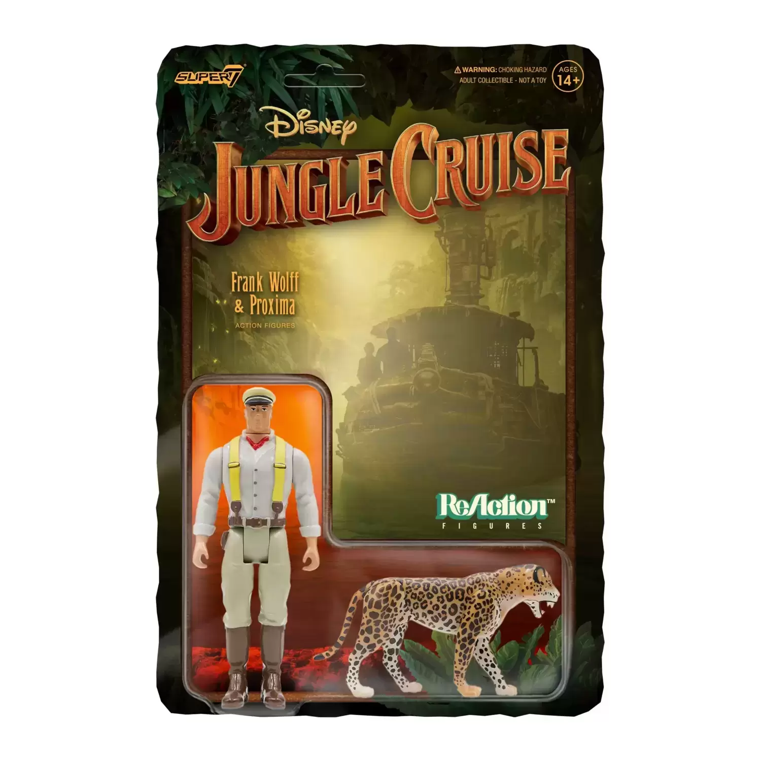 ReAction Figures - Jungle Cruise -  Frank Wolff & Proxima