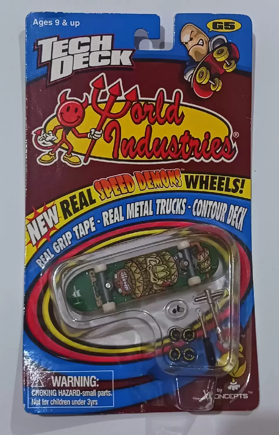 Tech Decks - Tech Deck World Industries Series 5000 Carlos deAndrade