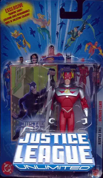 Justice League Unlimited - Blue Card - Anti-Amazo : The Flash