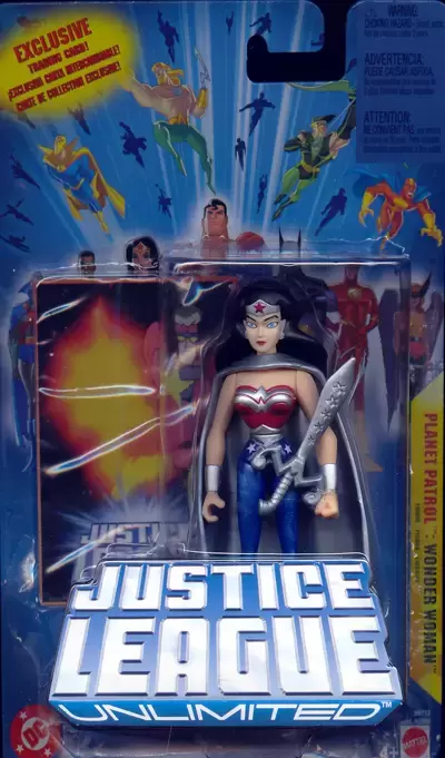 Justice League Unlimited - Blue Card - Planet Patrol Wonder Woman