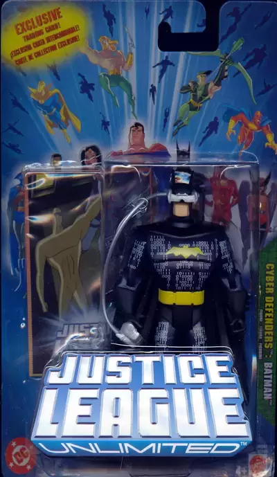 Justice League Unlimited - Blue Card - Cyber Defenders Batman