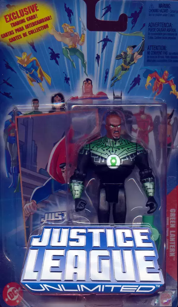 Justice League Unlimited - Blue Card - Green Lantern