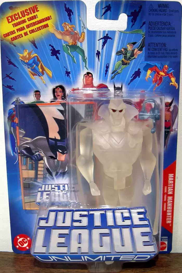 Justice League Unlimited - Blue Card - Martian Manhunter