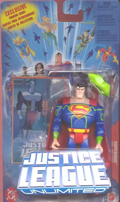 Justice League Unlimited - Blue Card - Superman