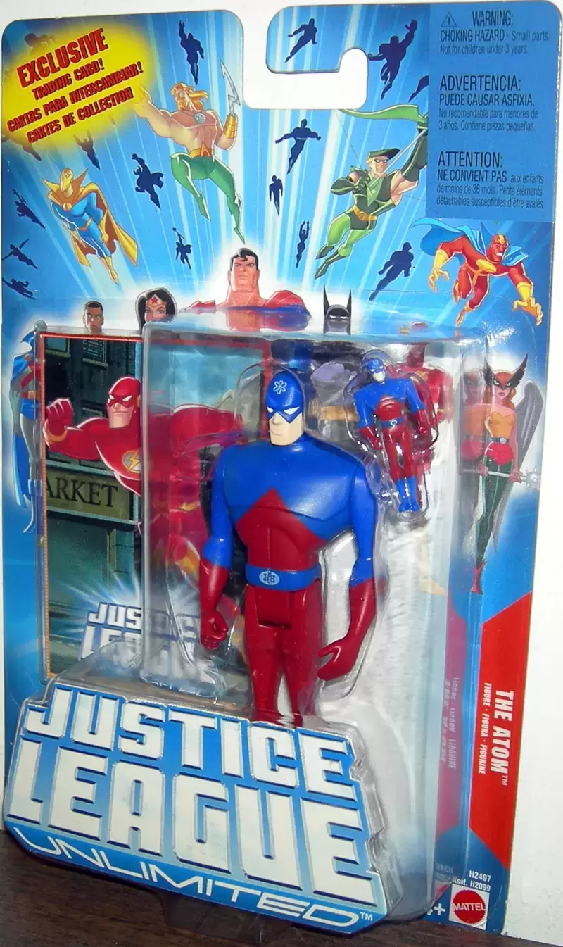 Justice League Unlimited - Blue Card - The Atom